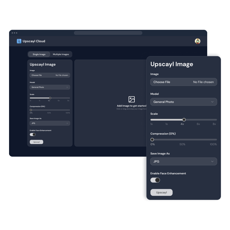 It works on browser too!
